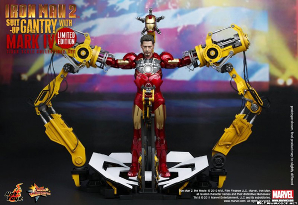 Preview | Hot Toys: Ironman 2 Limited Edition Suit Up Gantry (1)