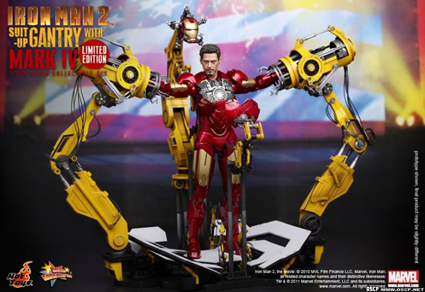 Preview | Hot Toys: Ironman 2 Limited Edition Suit Up Gantry (4)