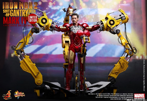 Preview | Hot Toys: Ironman 2 Limited Edition Suit Up Gantry (5)