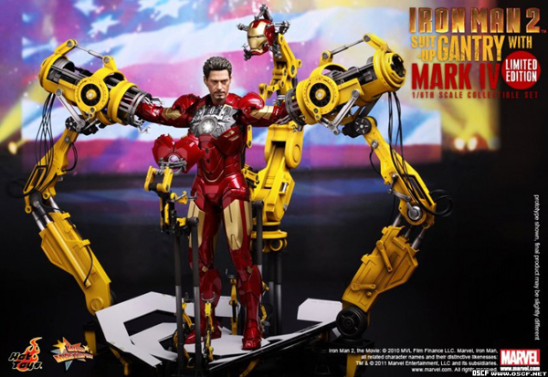 Preview | Hot Toys: Ironman 2 Limited Edition Suit Up Gantry (6)