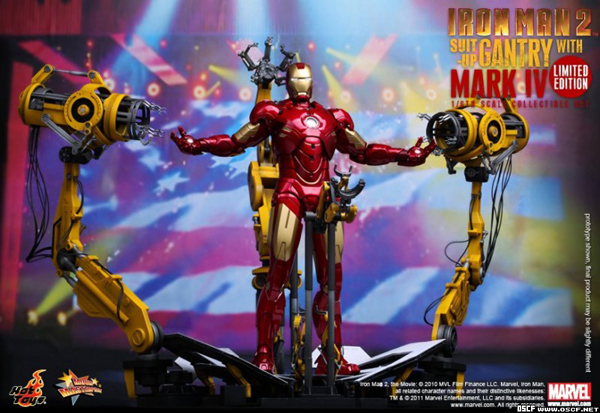 Preview | Hot Toys: Ironman 2 Limited Edition Suit Up Gantry (8)