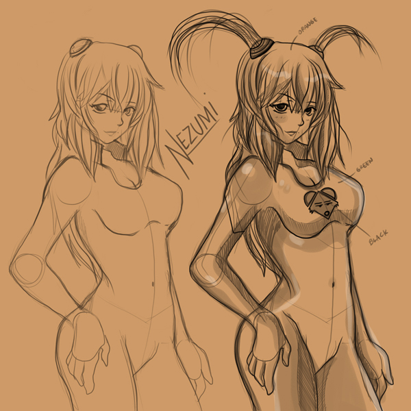 Otakumouse Figure Blog: Nezumi 1 Otakumouse Figure Blog Mascot: Nezumi (Still a work in progress) (1)