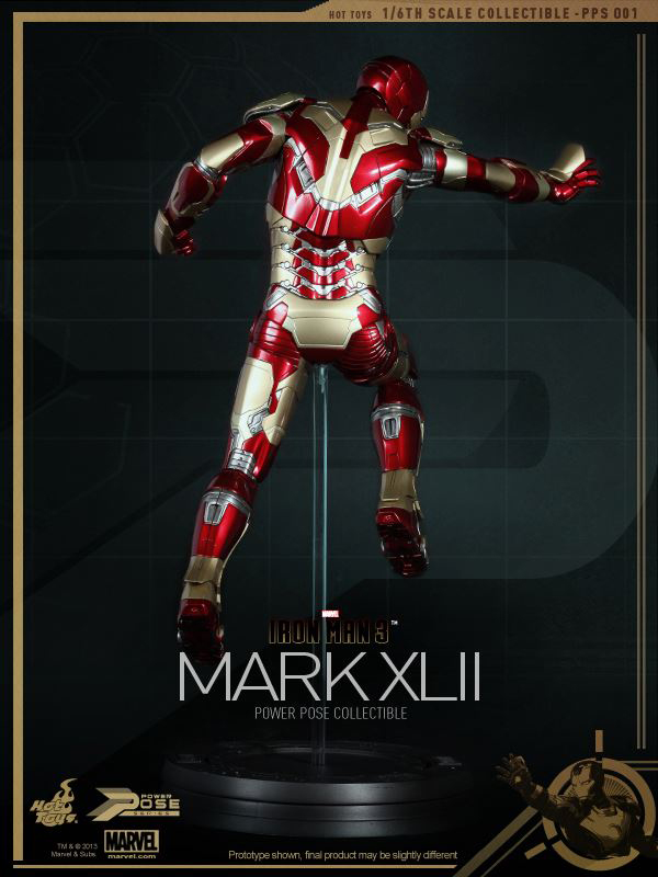 Preview | Hot Toys: Iron Man Mk XLII (Power Pose Series) (2)