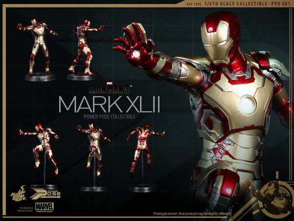 Preview | Hot Toys: Iron Man Mk XLII (Power Pose Series) (6)