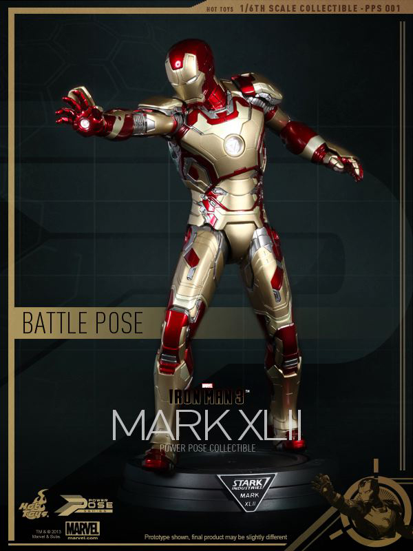 Preview | Hot Toys: Iron Man Mk XLII (Power Pose Series) (12)