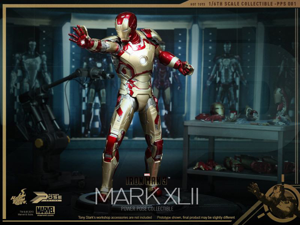 Preview | Hot Toys: Iron Man Mk XLII (Power Pose Series) (13)