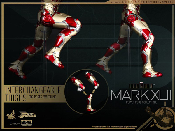 Preview | Hot Toys: Iron Man Mk XLII (Power Pose Series) (14)