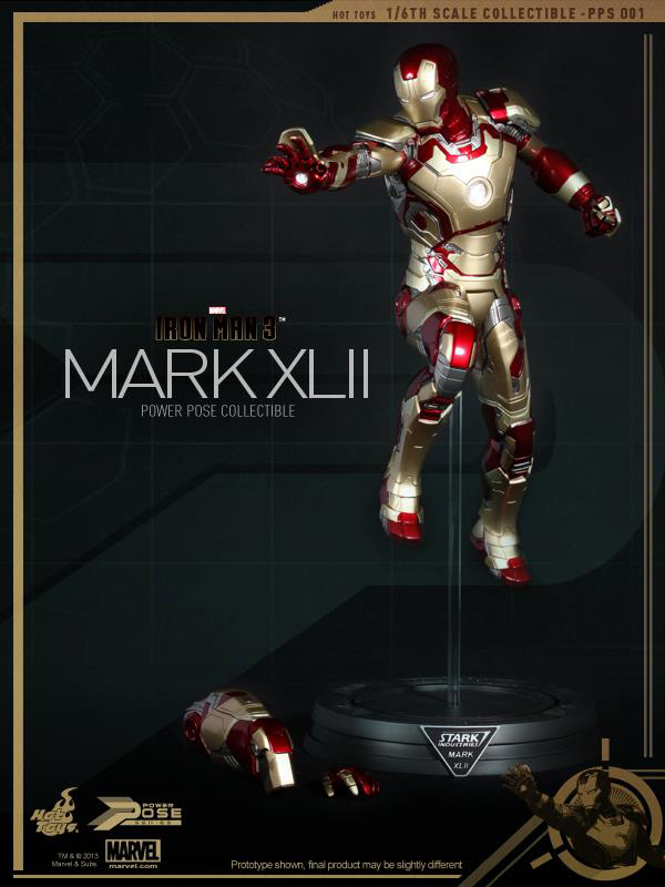 Preview | Hot Toys: Iron Man Mk XLII (Power Pose Series) 15 Preview | Hot Toys: Iron Man Mk XLII (Power Pose Series) (15)