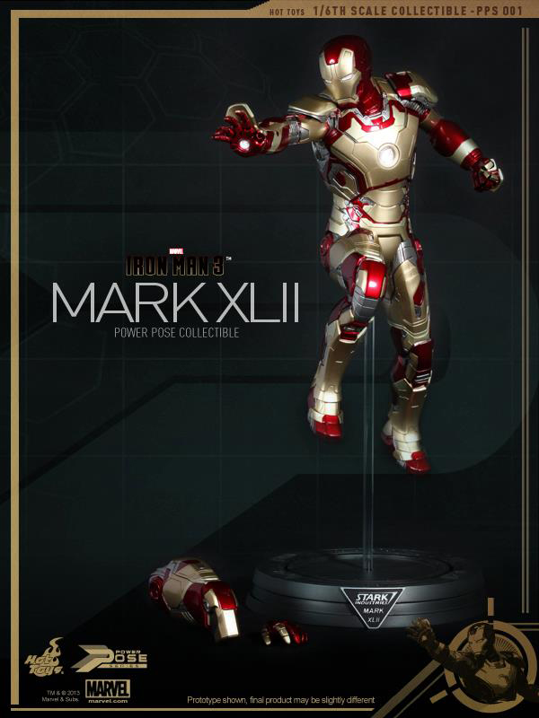 Preview | Hot Toys: Iron Man Mk XLII (Power Pose Series) (15)