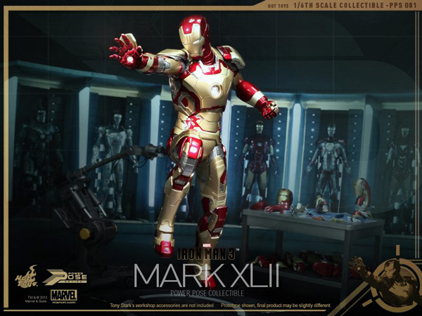 Preview | Hot Toys: Iron Man Mk XLII (Power Pose Series) 16 Preview | Hot Toys: Iron Man Mk XLII (Power Pose Series) (16)