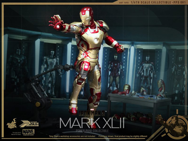 Preview | Hot Toys: Iron Man Mk XLII (Power Pose Series) (16)