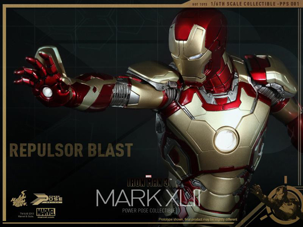 Preview | Hot Toys: Iron Man Mk XLII (Power Pose Series) (17)