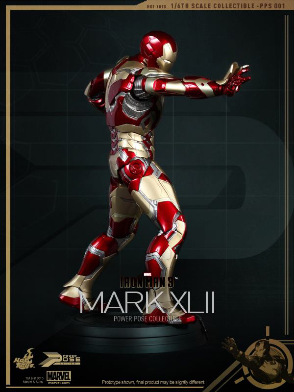 Preview | Hot Toys: Iron Man Mk XLII (Power Pose Series) (18)