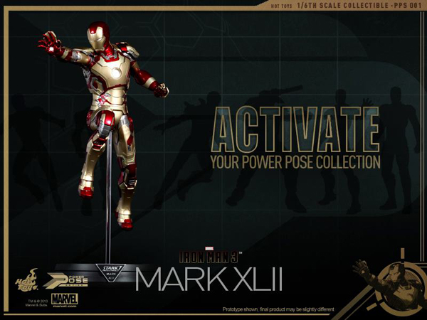 Preview | Hot Toys: Iron Man Mk XLII (Power Pose Series) (4)