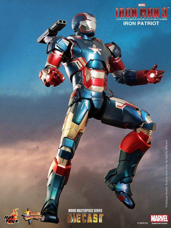 Preview | Hot Toys: Iron Patriot (DIECAST) (7)