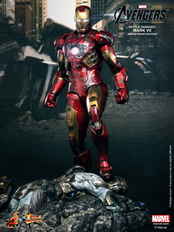 Preview | Hot Toys: Iron Man Mark VII (Battle Damaged Ver.) (1)