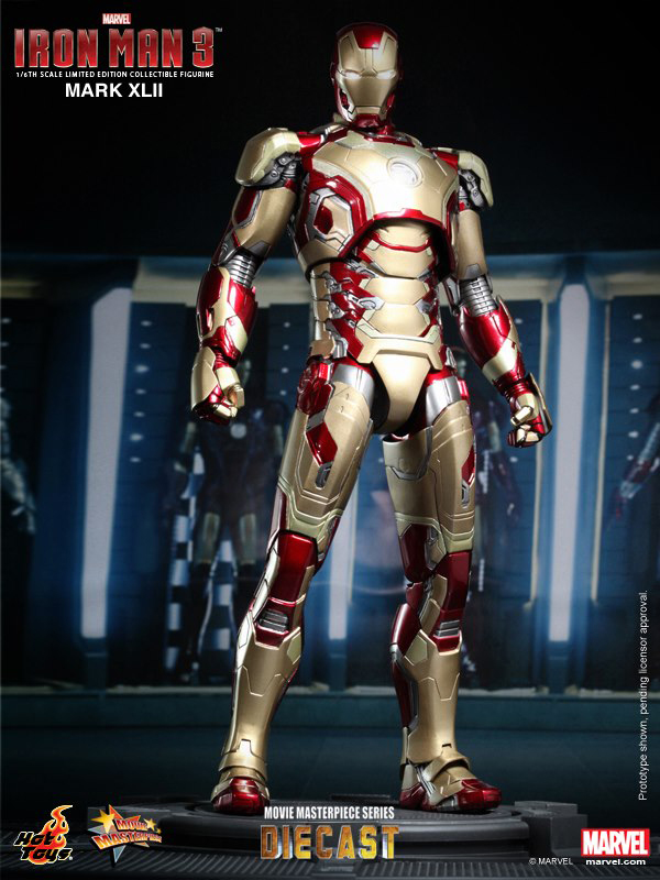 Preview | Hot Toys: Iron Man Mark XLII 1 Preview | Hot Toys: Iron Man Mark XLII (Diecast) (1)