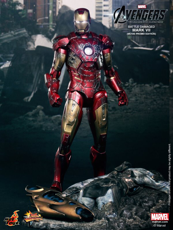 Preview | Hot Toys: Iron Man Mark VII (Battle Damaged Ver.) (2)