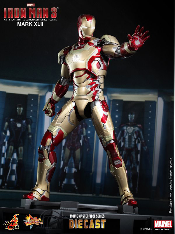 Preview | Hot Toys: Iron Man Mark XLII 2 Preview | Hot Toys: Iron Man Mark XLII (Diecast) (2)