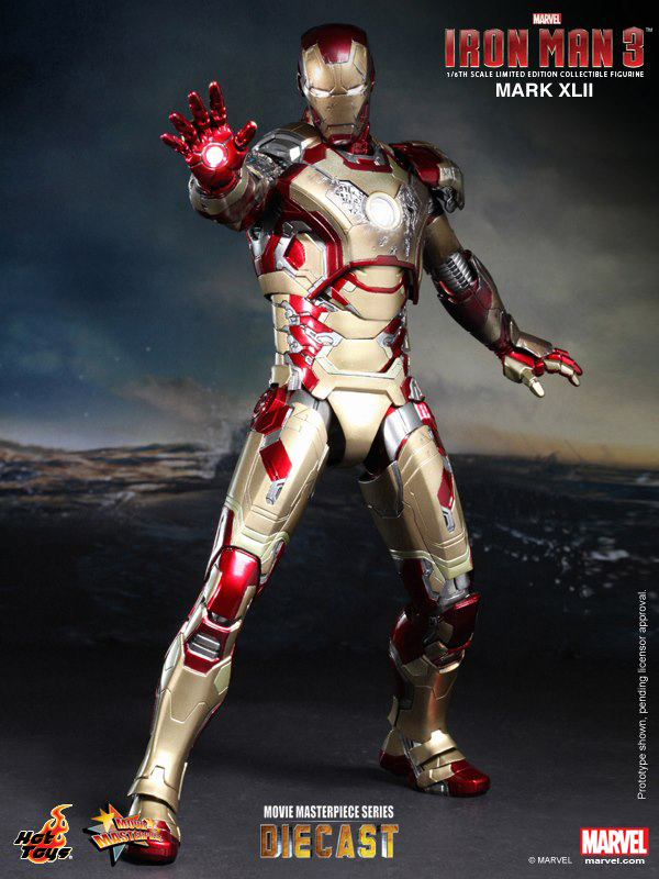 Preview | Hot Toys: Iron Man Mark XLII 3 Preview | Hot Toys: Iron Man Mark XLII (Diecast) (3)