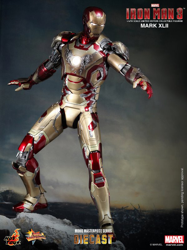 Preview | Hot Toys: Iron Man Mark XLII (Diecast) (5)