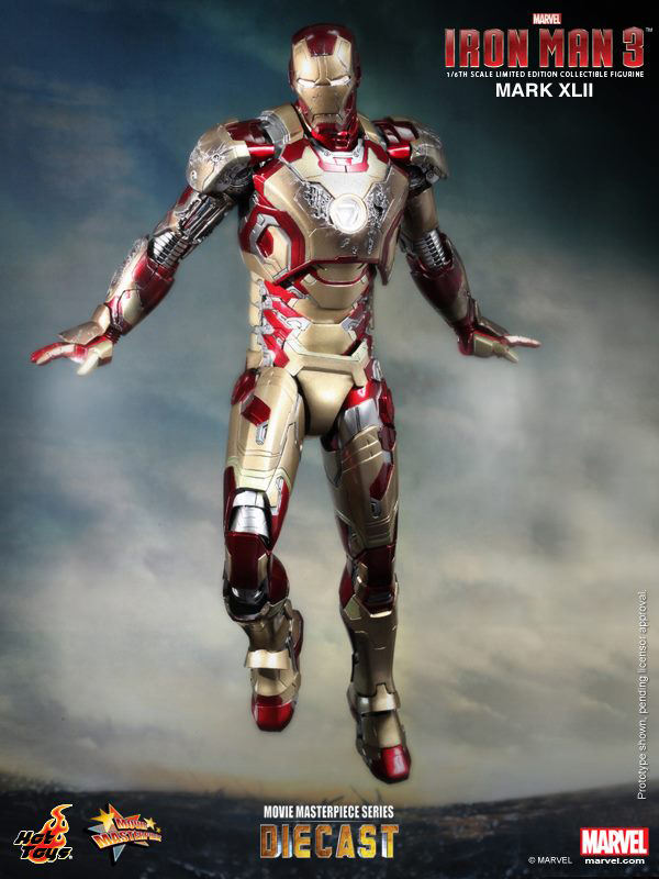 Preview | Hot Toys: Iron Man Mark XLII 6 Preview | Hot Toys: Iron Man Mark XLII (Diecast) (6)