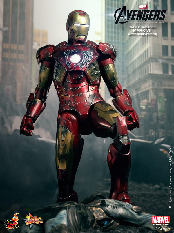 Preview | Hot Toys: Iron Man Mark VII (Battle Damaged Ver.) (7)