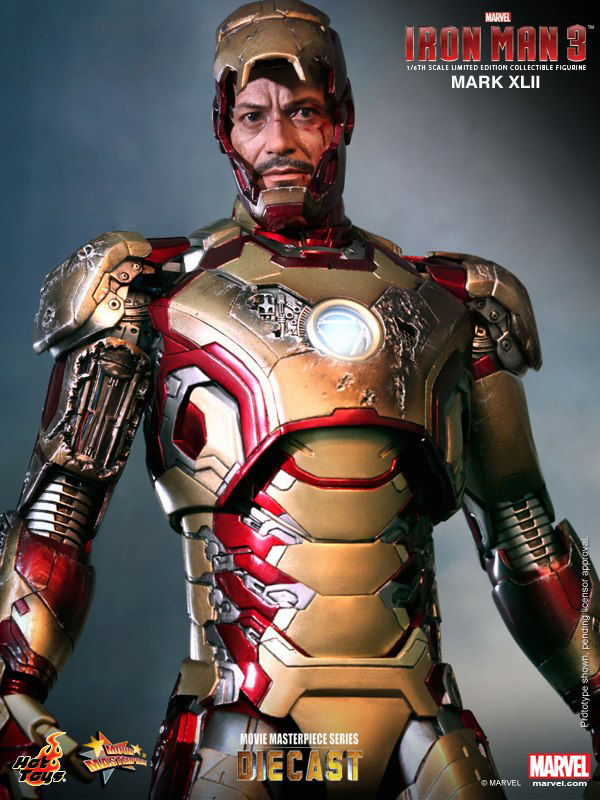 Preview | Hot Toys: Iron Man Mark XLII (Diecast) (9)