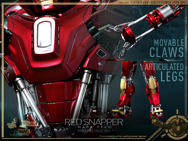 Preview | Hot Toys: Iron Man Mark 35 (Red Snapper) (11)