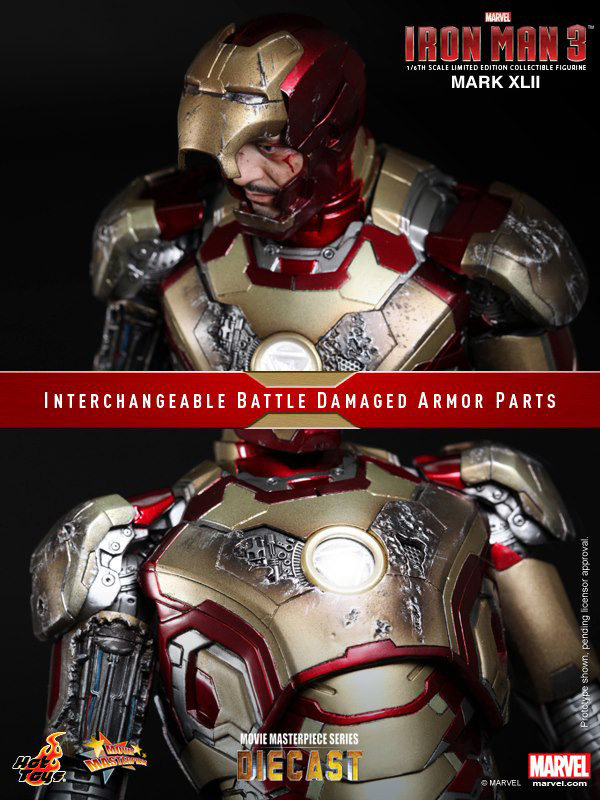Preview | Hot Toys: Iron Man Mark XLII 13 Preview | Hot Toys: Iron Man Mark XLII (Diecast) (13)