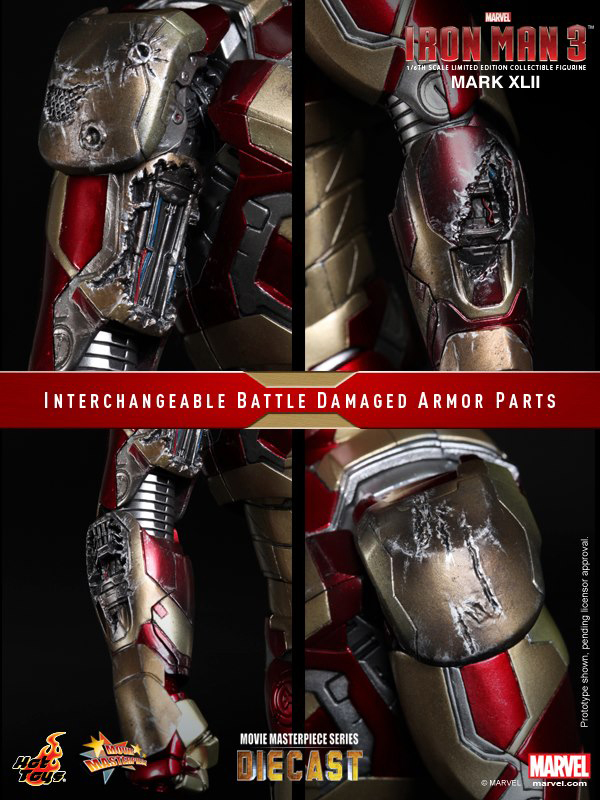 Preview | Hot Toys: Iron Man Mark XLII (Diecast) (14)