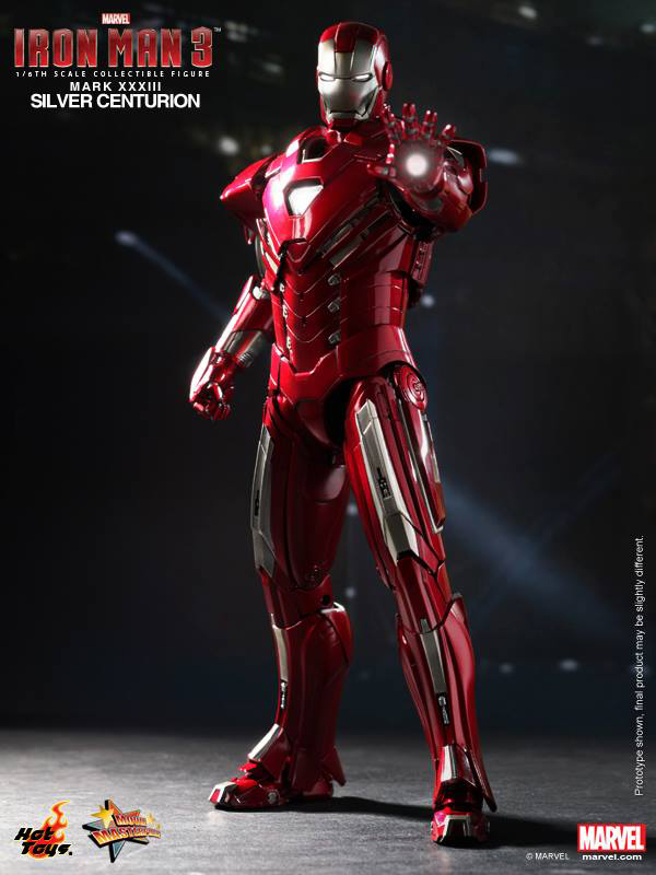 Preview | Hot Toys: Iron Man Mark XXXIII (Silver Centurion) (3)