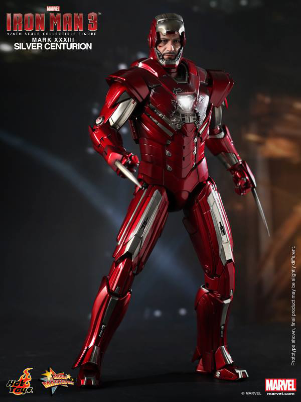 Preview | Hot Toys: Iron Man Mark XXXIII (Silver Centurion) (6)