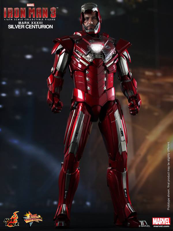 Preview | Hot Toys: Iron Man Mark XXXIII (Silver Centurion) (7)