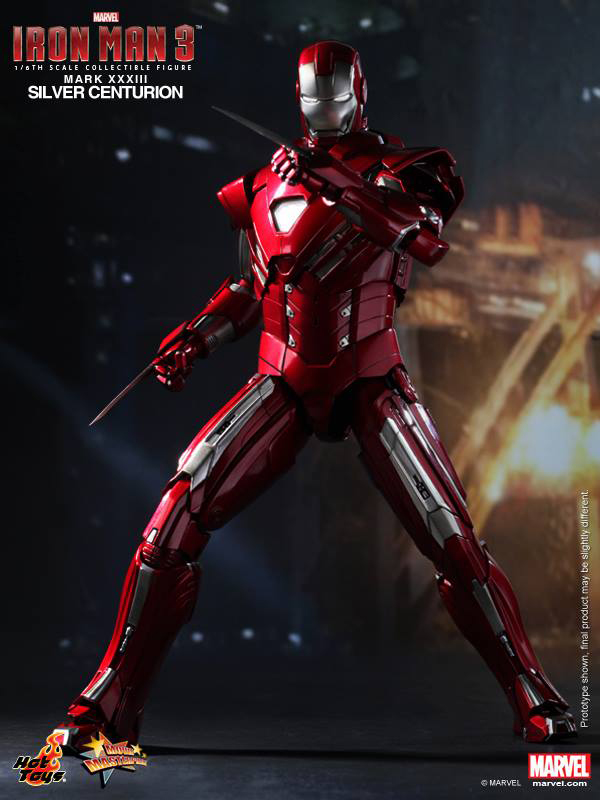 Preview | Hot Toys: Iron Man Mark XXXIII (Silver Centurion) (8)