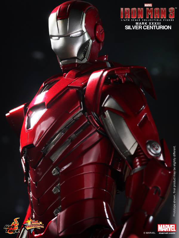 Preview | Hot Toys: Iron Man Mark XXXIII (Silver Centurion) (12)