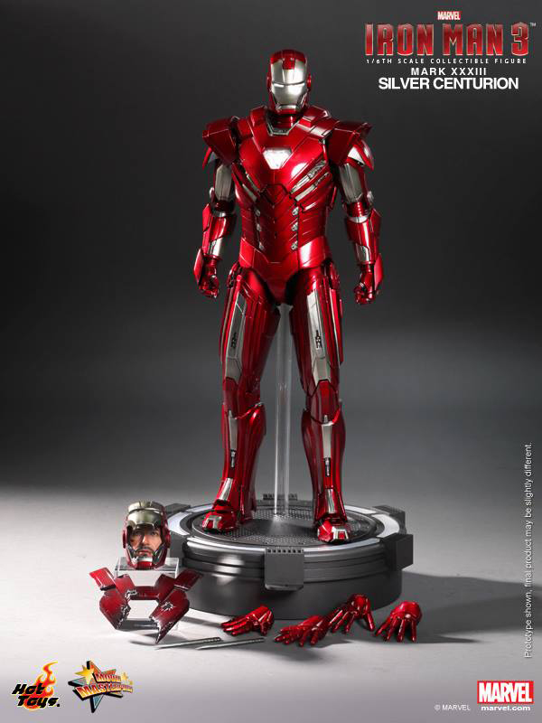 Preview | Hot Toys: Iron Man Mark XXXIII (Silver Centurion) (15)