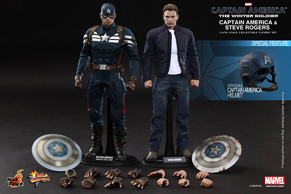 Preview | Hot Toys: Captain America & Steve Rogers (1)