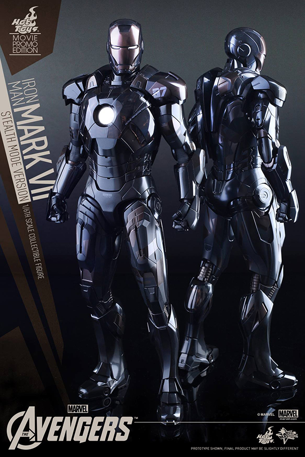 Preview | Hot Toys: Iron Man Mark VII (Stealth Mode Version) (3)