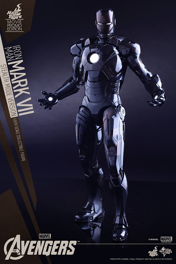 Preview | Hot Toys: Iron Man Mark VII (Stealth Mode Version) (8)