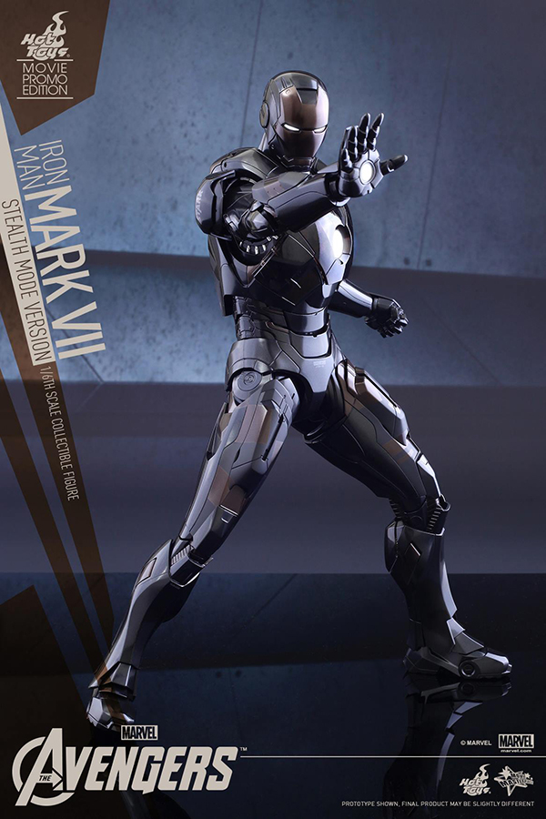 Preview | Hot Toys: Iron Man Mark VII (Stealth Mode Version) (9)