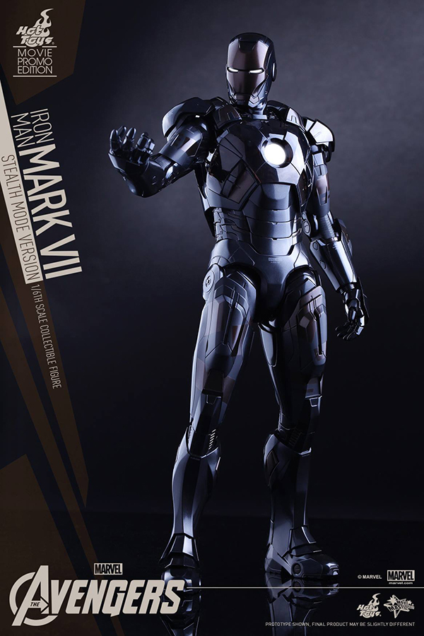 Preview | Hot Toys: Iron Man Mark VII (Stealth Mode Version) (10)