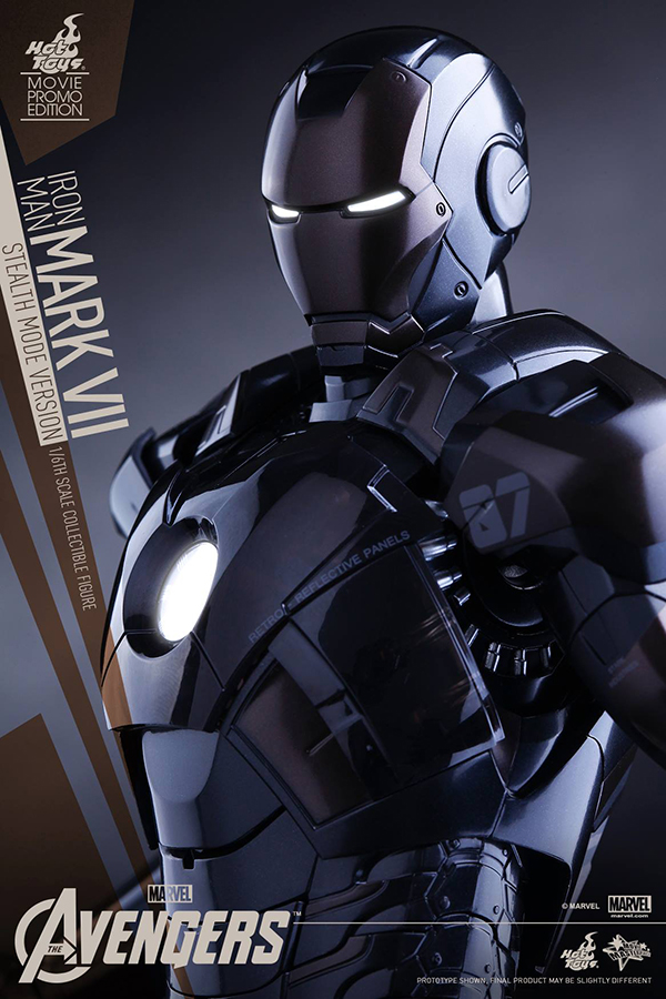 Preview | Hot Toys: Iron Man Mark VII (Stealth Mode Version) (11)