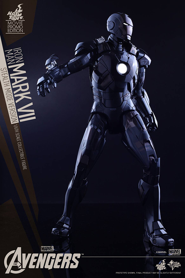 Preview | Hot Toys: Iron Man Mark VII (Stealth Mode Version) (12)