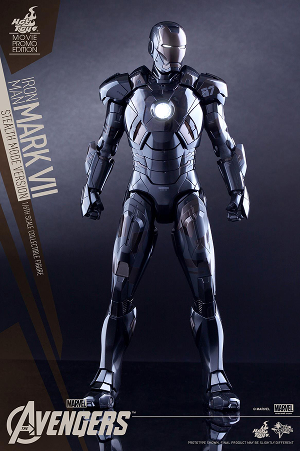 Preview | Hot Toys: Iron Man Mark VII (Stealth Mode Version) (13)