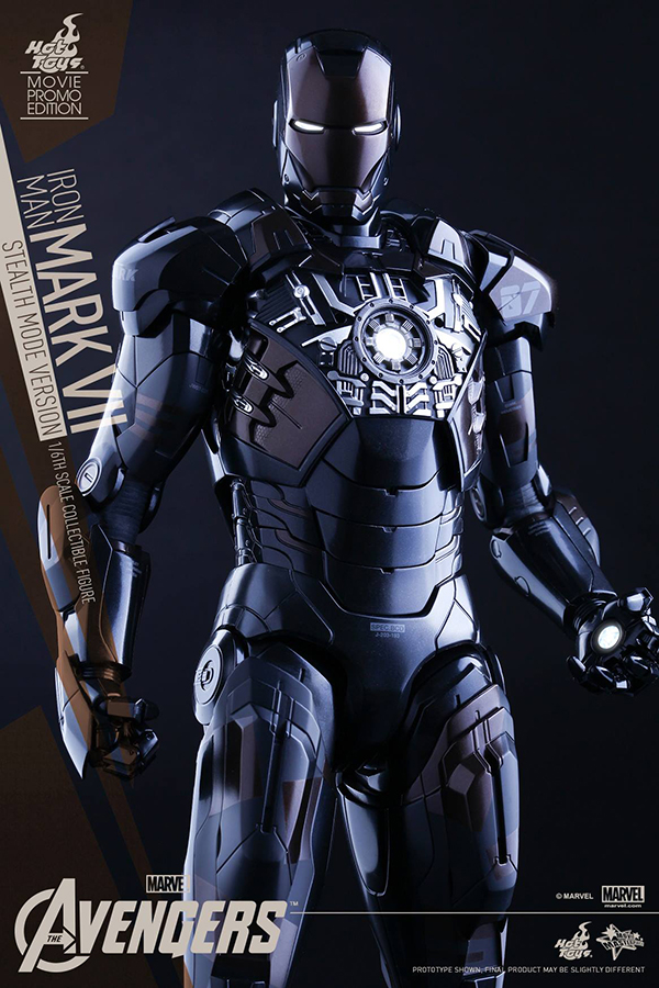 Preview | Hot Toys: Iron Man Mark VII (Stealth Mode Version) (15)