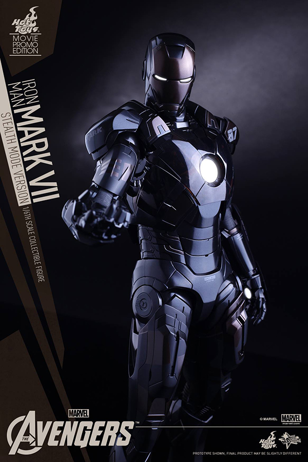 Preview | Hot Toys: Iron Man Mark VII (Stealth Mode Version) (16)