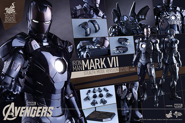 Preview | Hot Toys: Iron Man Mark VII (Stealth Mode Version) (20)