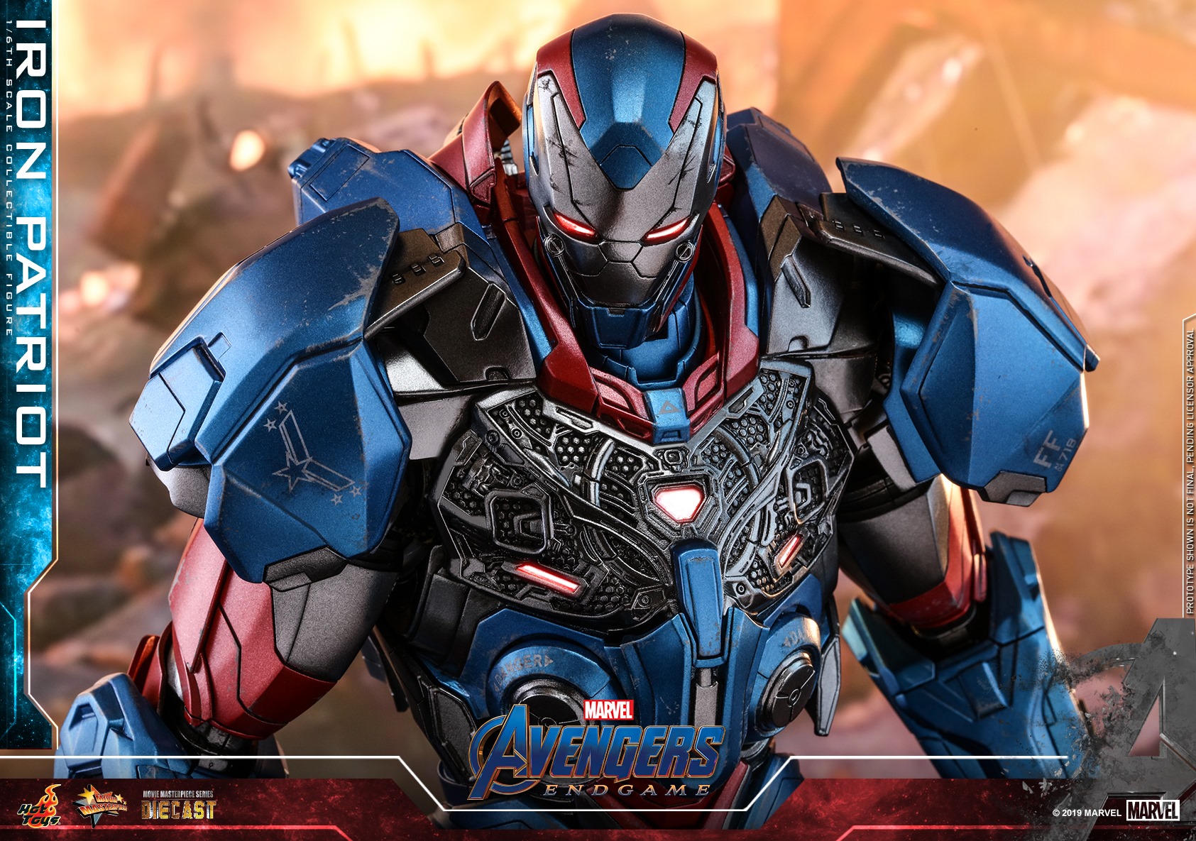 Hot Toys 1/6 Iron Patriot (Avengers: Endgame) 1 Hot Toys 1/6 Iron Patriot (Avengers: Endgame)